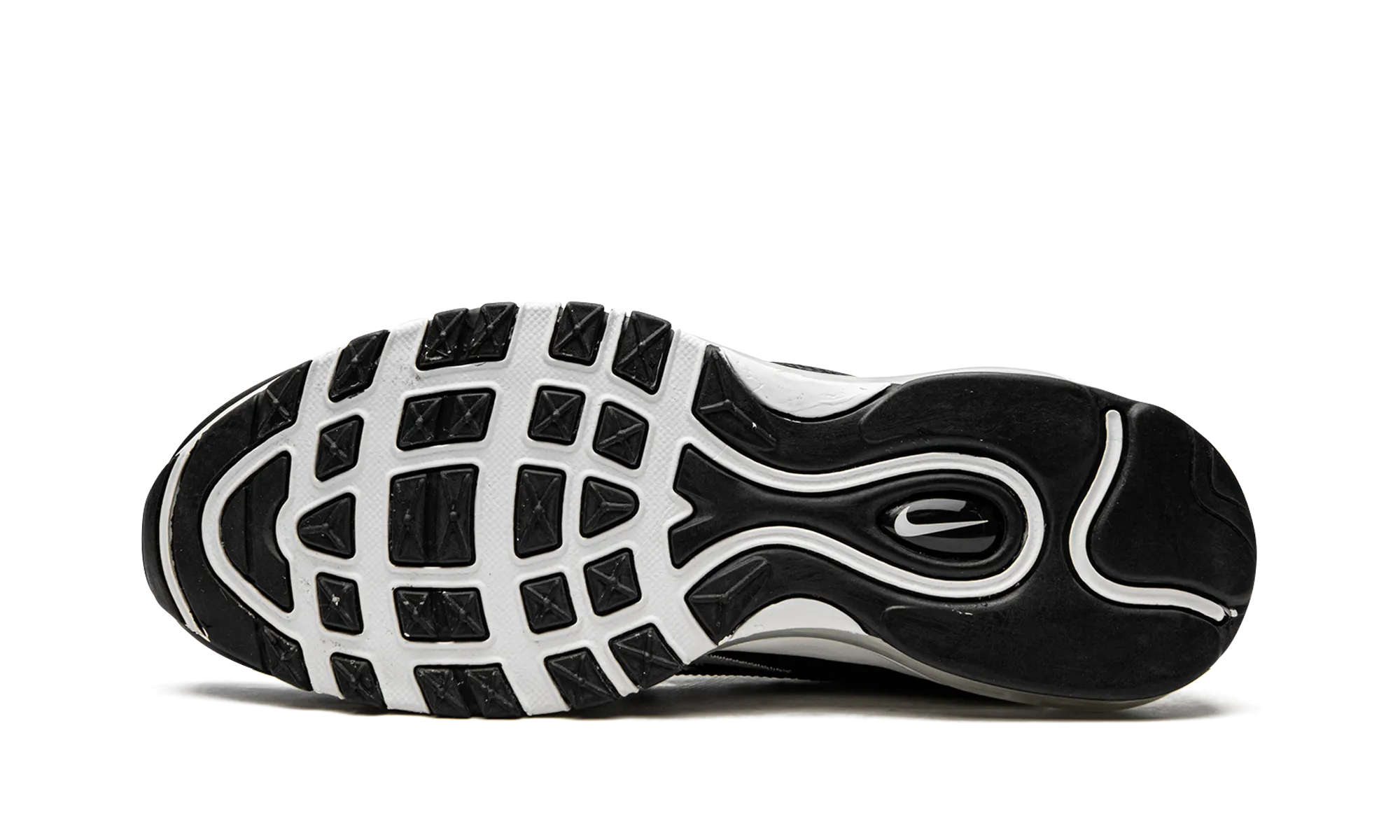 Air Max 97 "White / Black / Silver" Durable Rubber Outsole