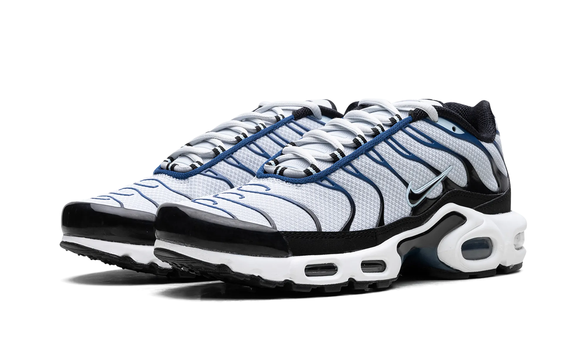 hook - and - loop Lateral Support Air Max Plus "Pure Platinum/Black"