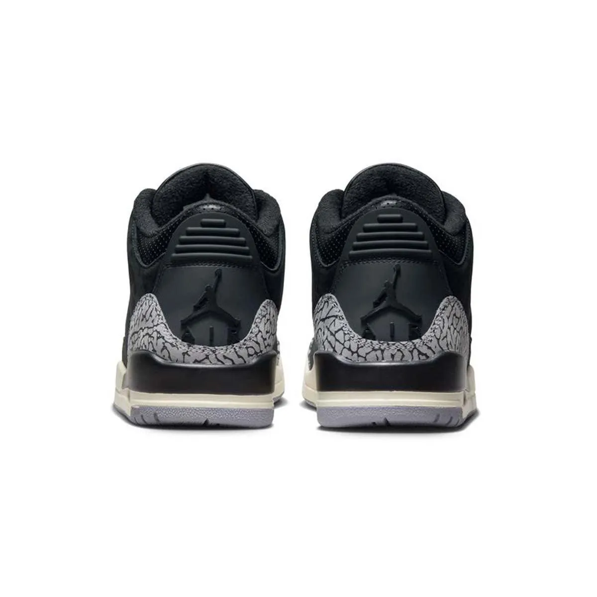 runners' speed Padded shock absorption Wmns Air Jordan 3 Retro 'Off-Noir'