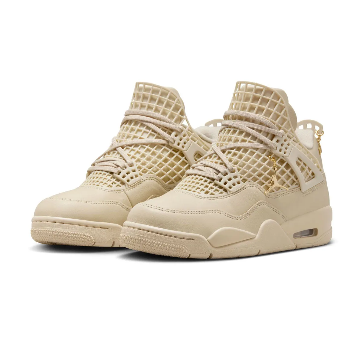 Wmns Air Jordan 4 Net 'Rattan' Ultra-soft traction Unique Sole