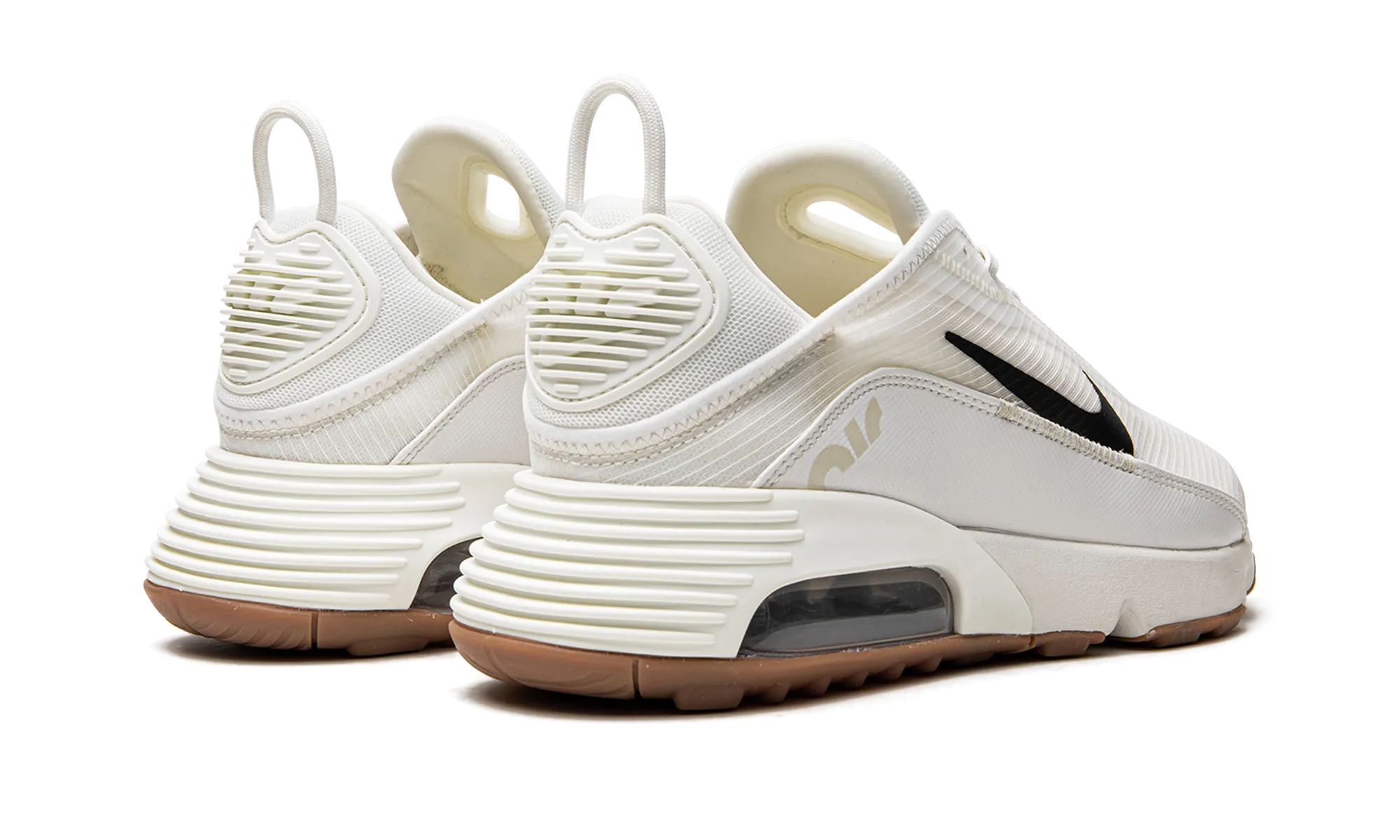 WMNS Air Max 2090 "Fossil" rainy day running shoes natural materials