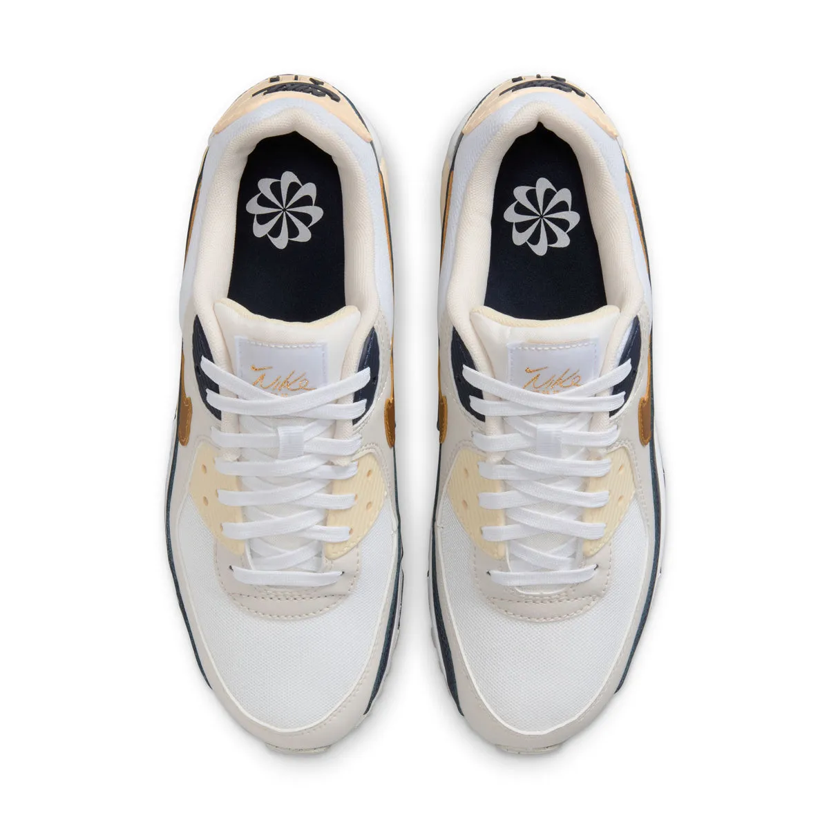 least walking Wmns Air Max 90 NN 'Metallic Gold'