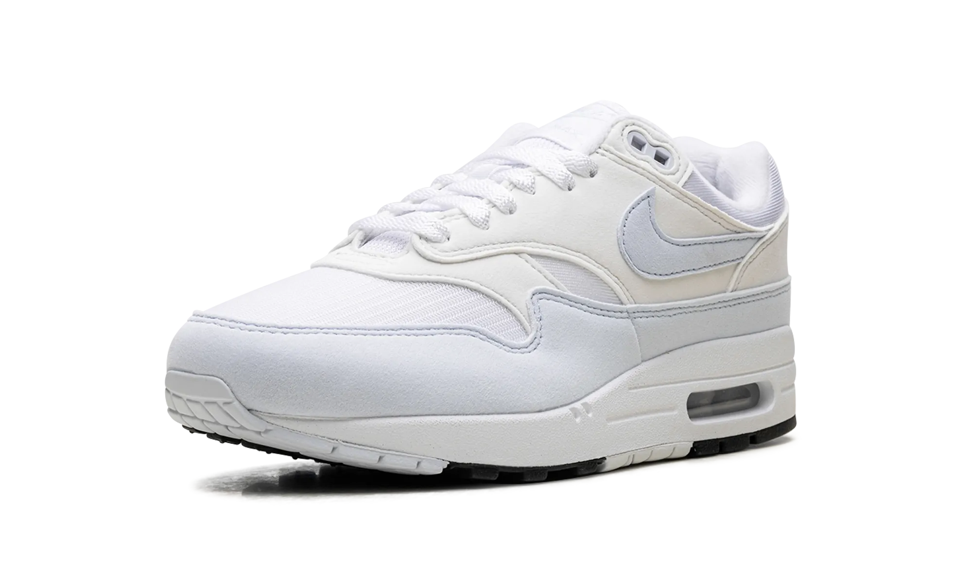 WMNS NIKE AIR MAX 1 "FOOTBALL GREY" trendy running wear casual - wear