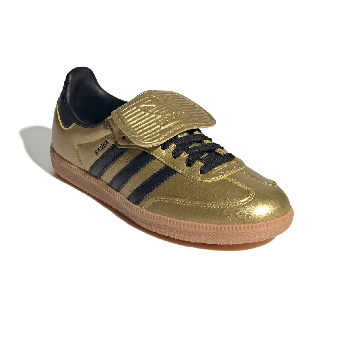 Wmns Samba Long Tongue 'Gold Metallic Black Gum' all - weather Compact