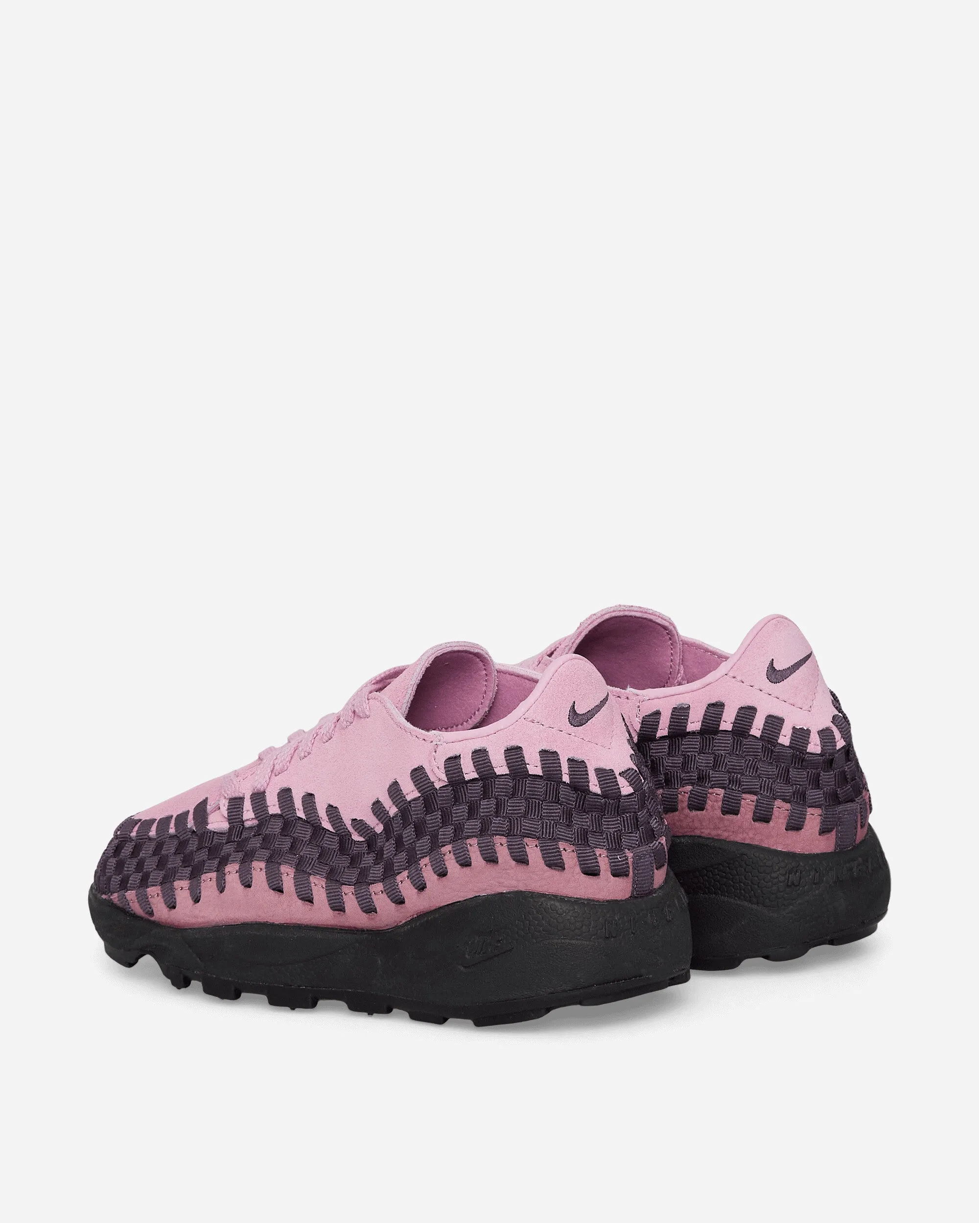 Tapered Heel Design Breathable Perforations Women's Air Footscape Woven Sneakers Beyond Pink / Plum Dust