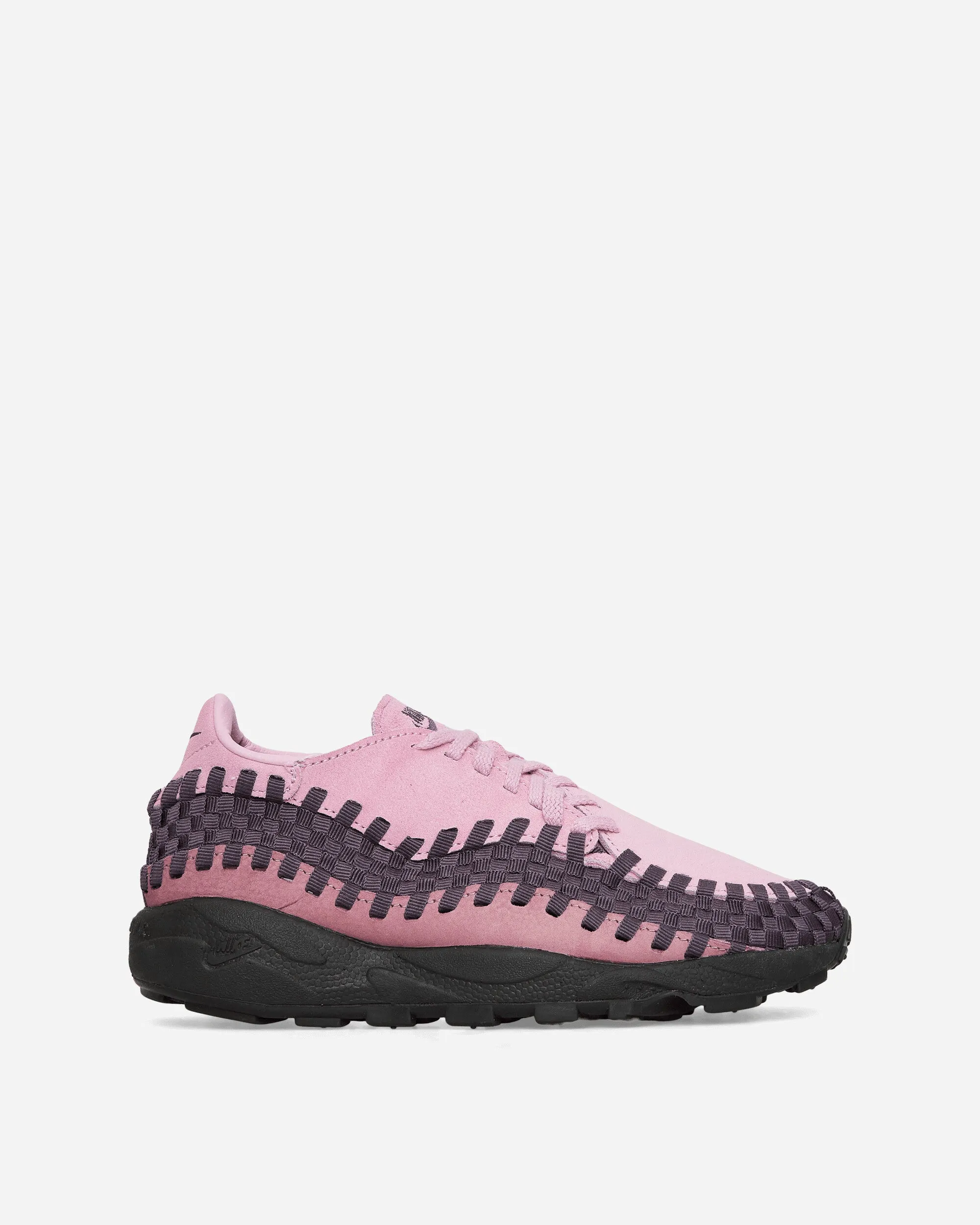 Women's Air Footscape Woven Sneakers Beyond Pink / Plum Dust High Top Stability Athletic materials