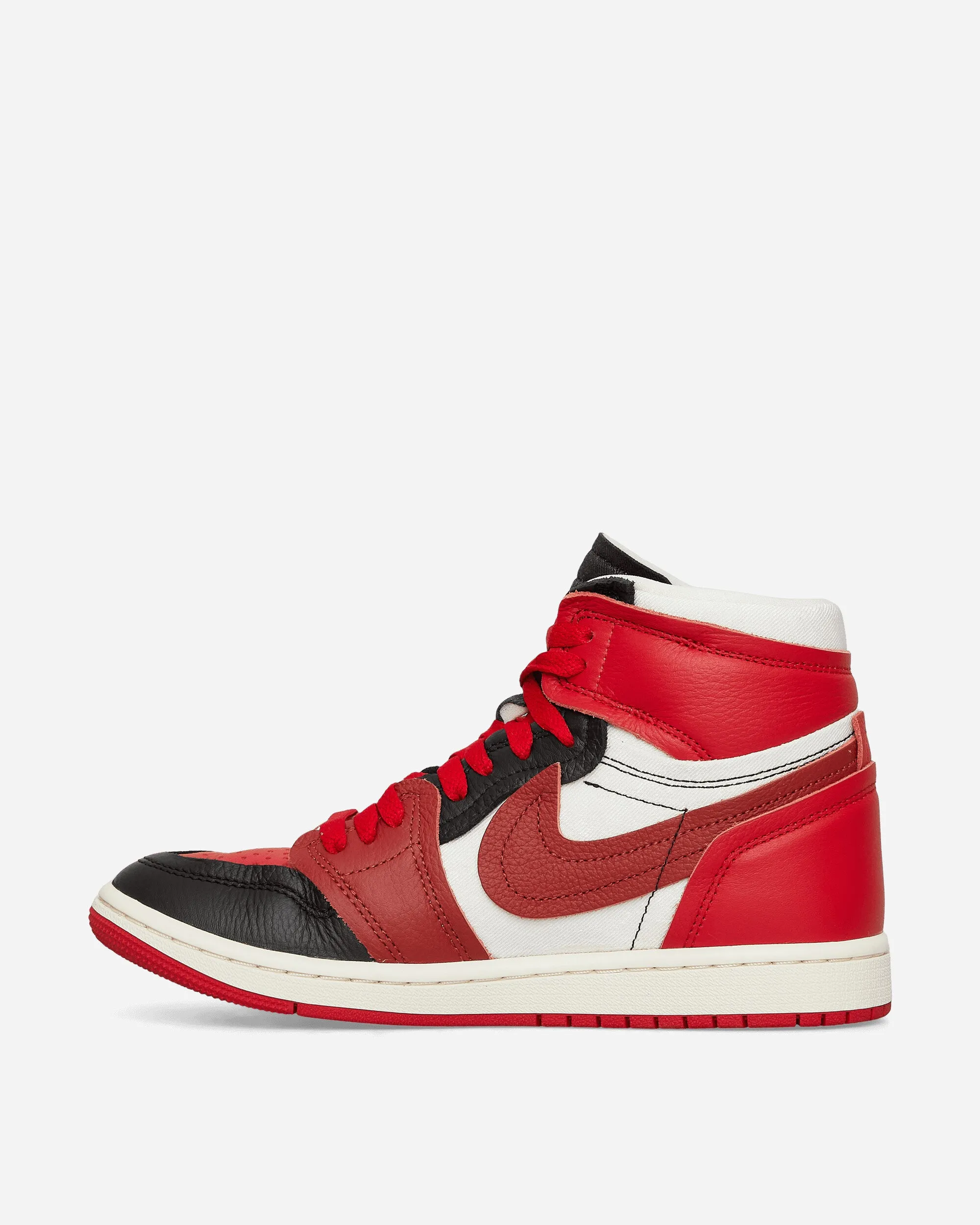 Padded shock absorption Women's Air Jordan 1 High Method of Make Sneakers Sport Red / Dune Red