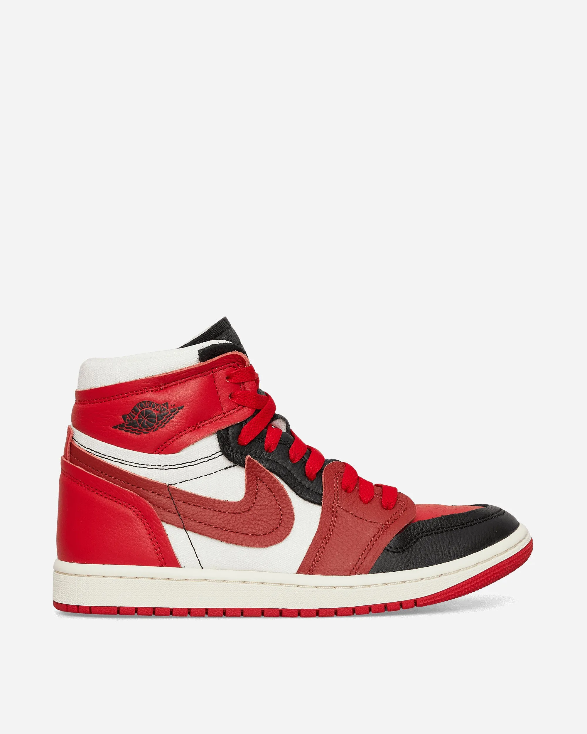 Women's Air Jordan 1 High Method of Make Sneakers Sport Red / Dune Red Quick Run
