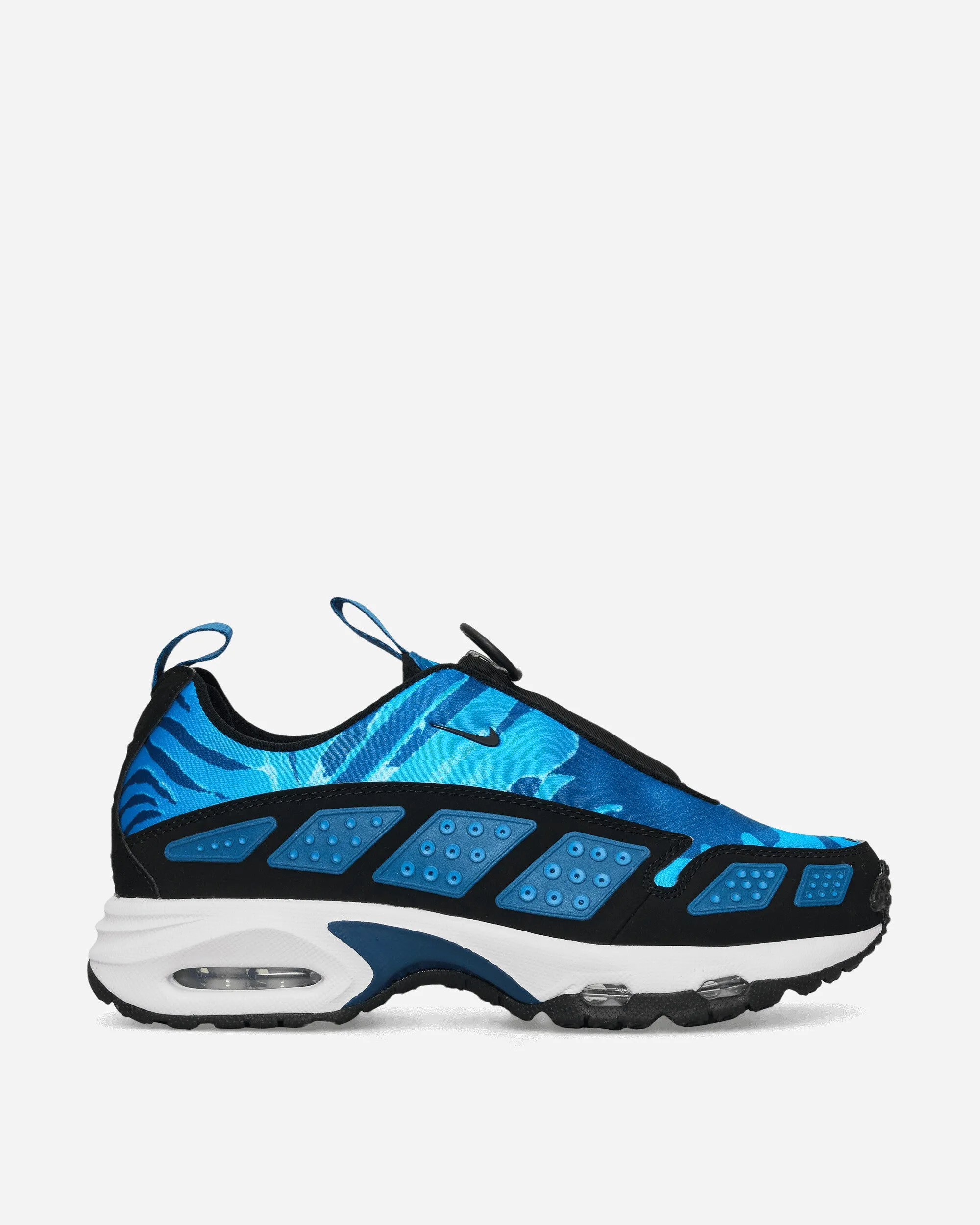 Relaxed shock absorption Daily Performance Women's Air Max SNDR Camo Sneakers Court Blue