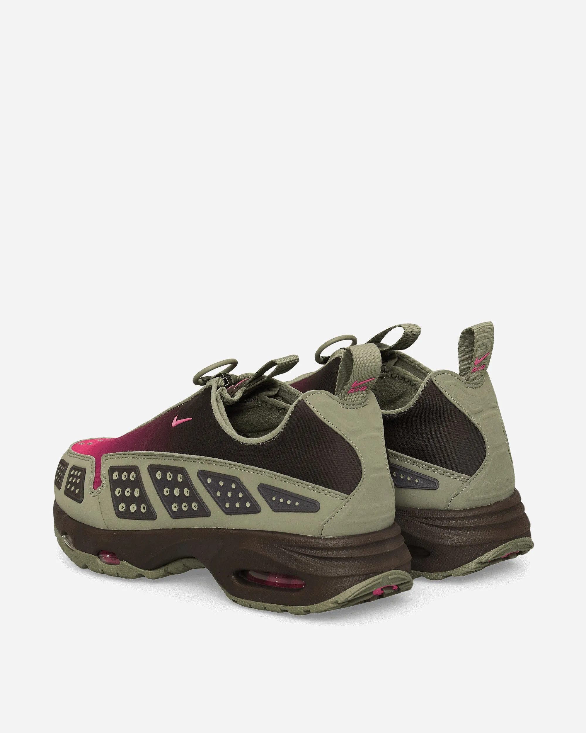 Thermoplastic Bonding Wide toe box Women's Air Max SNDR Sneakers Light Army / Baroque Brown / Pinksicle