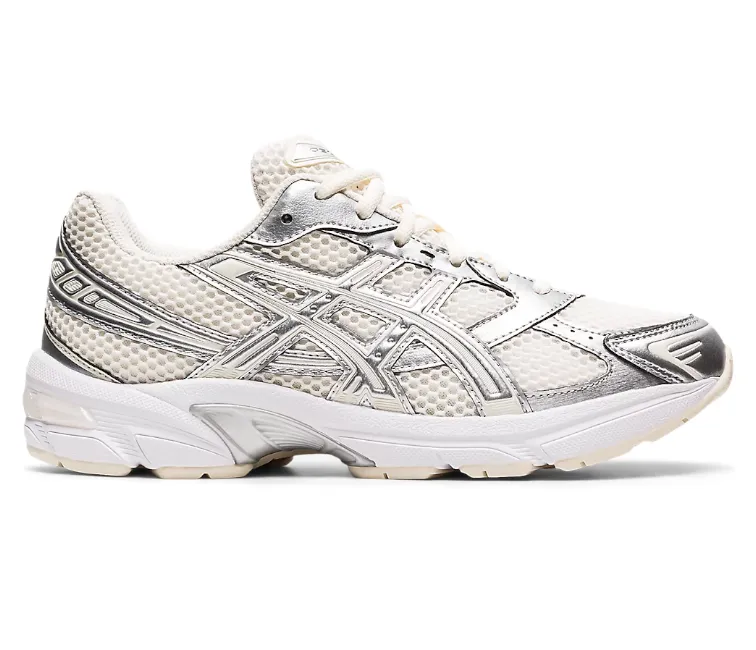 composite material Non Irritating Stitching Women's Asics Gel-1130 (Cream/Pure Silver)