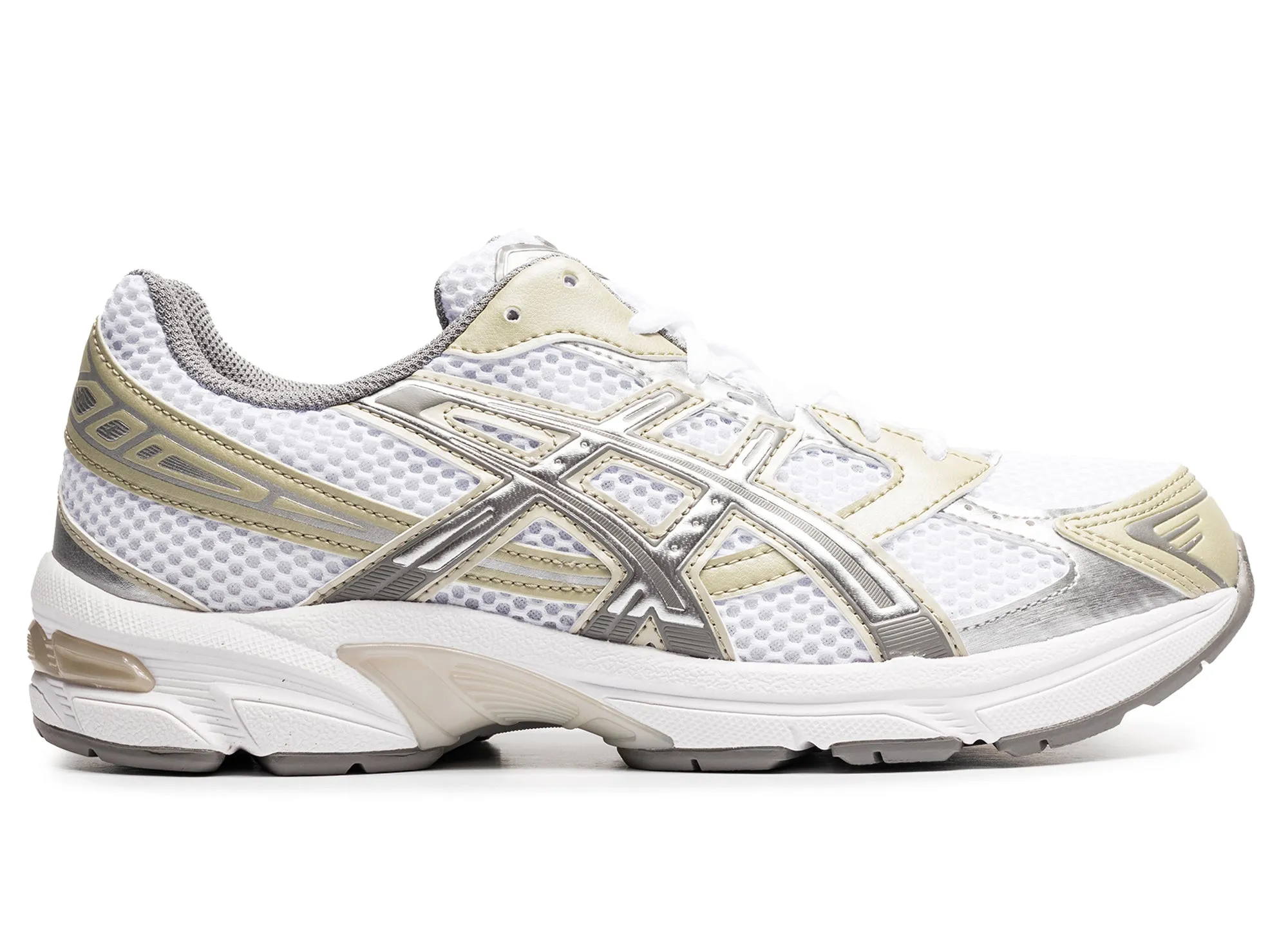Flattering wear orthopedic insole Women's Asics Gel-1130 'White / Dried Leaf Green'