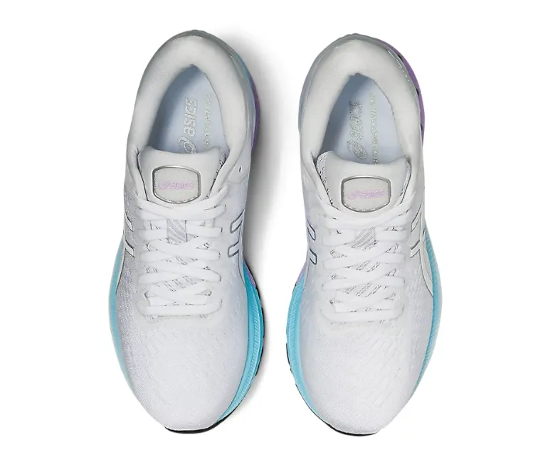 Hyper Elastic Foam Women's Asics Gel-Kayano 27 (White/Pure Silver)