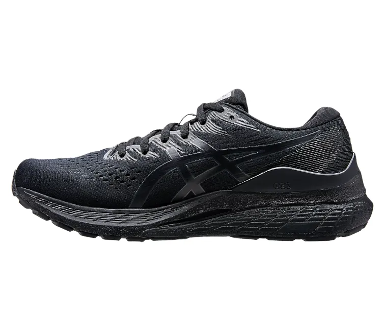 Women's Asics Gel-Kayano 28 (Black/Graphite Grey) Multi Density Cushioning Arch Stabilizer
