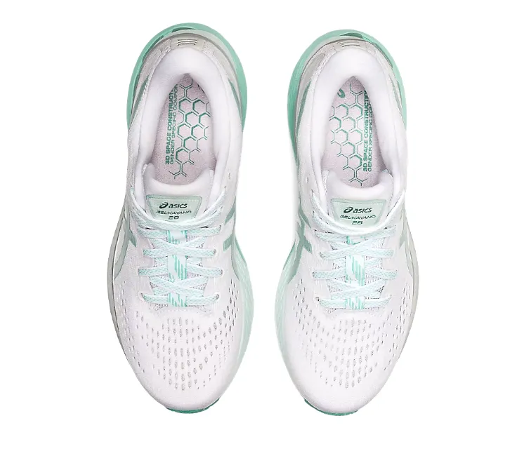Foot Glide Eco Ease Women's Asics Gel Kayano 28 (White/Mint)
