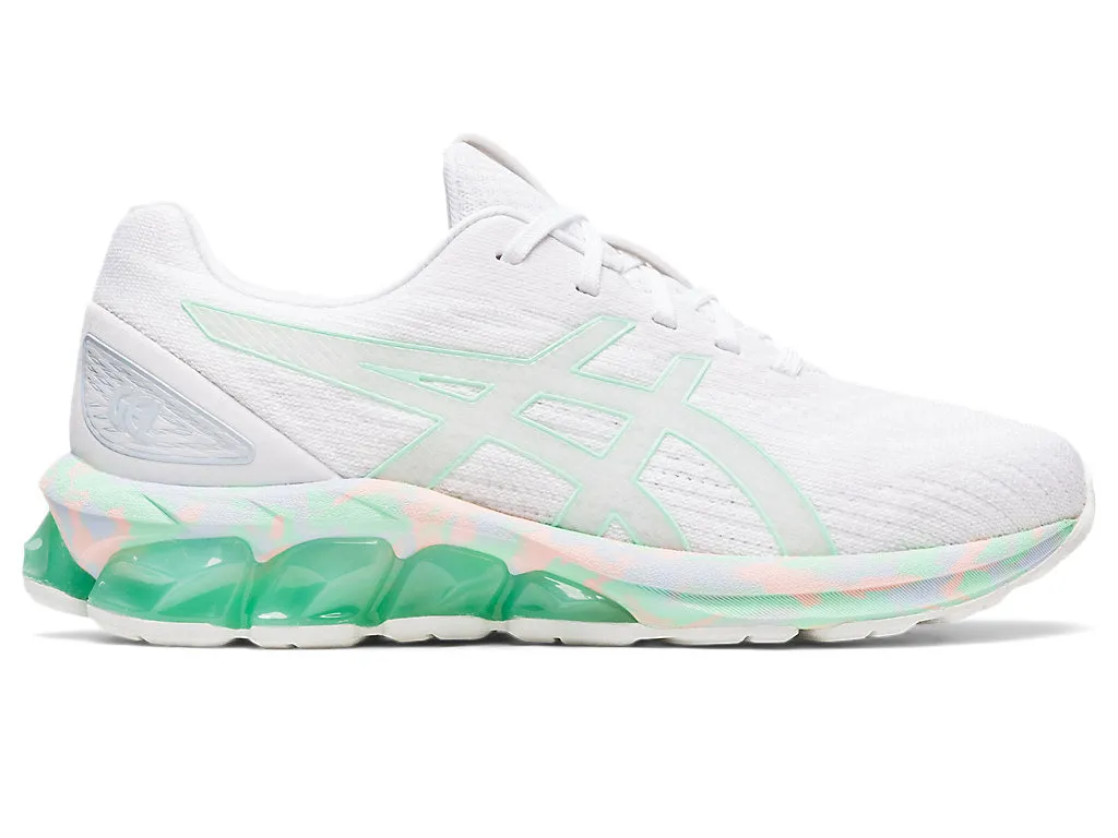 Women's Asics Gel-Quantum 180 7 (White/Ice Green) Comfort Fit Design