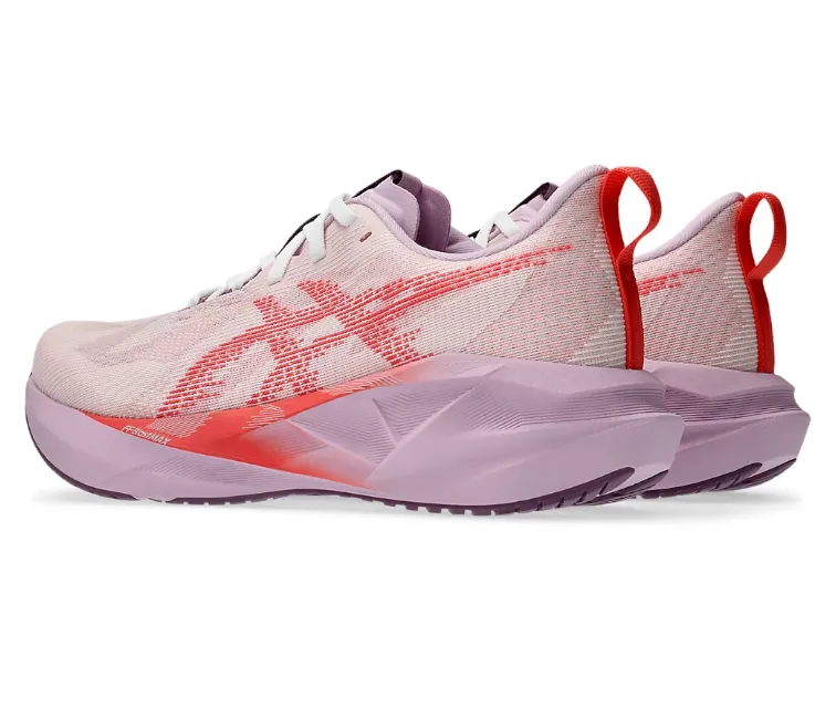 Women's Asics Novablast 5 (White/Coral Reef) High Abrasion Zones