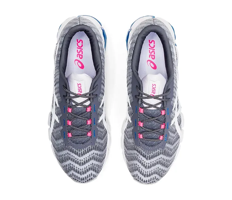 Zero Gravity Cushioning Smooth interior Women's Asics Quantum 180 5 (Metropolis/White)