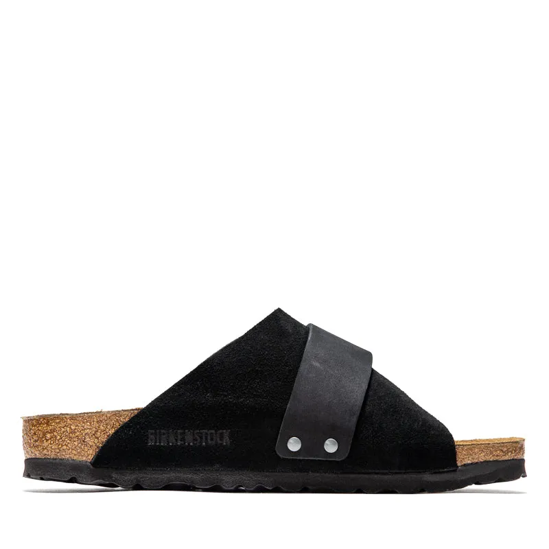 Women's Birkenstock Kyoto Suede - Black Comfortable all-day wear
