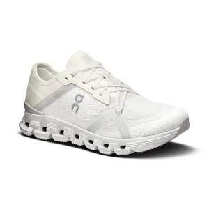 Women's Cloud X 4 AD White/Wolf Speed running in a bog area shoes