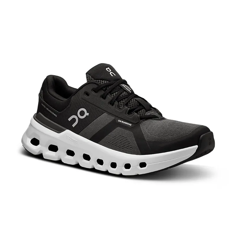 Women's Cloudrunner 2 Eclipse/Black badminton player shoes running for a way to stay on track