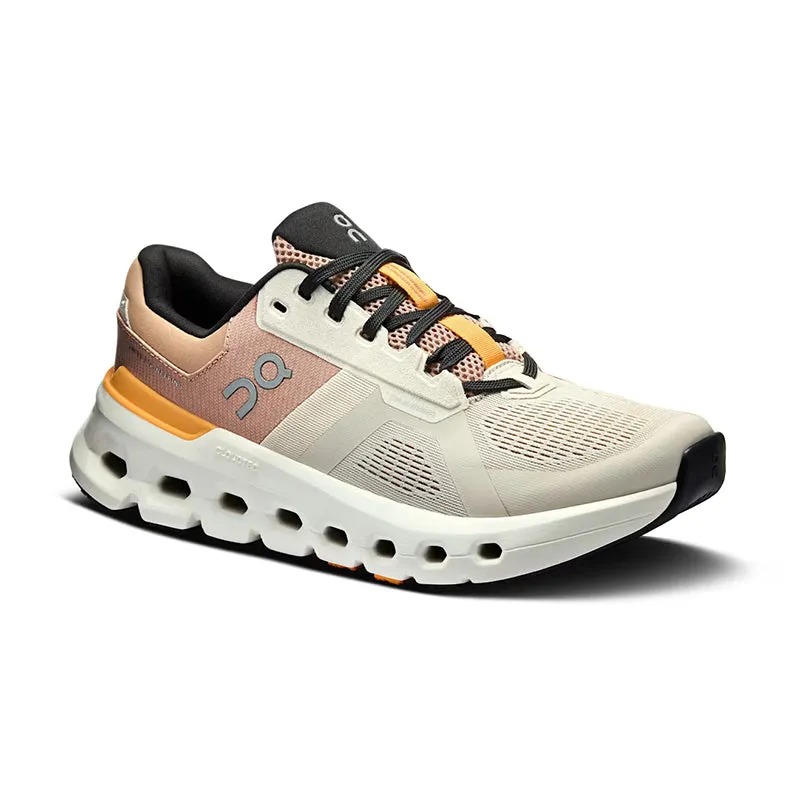 PaddedTongue Women's Cloudrunner 2 Pearl/Tangerine