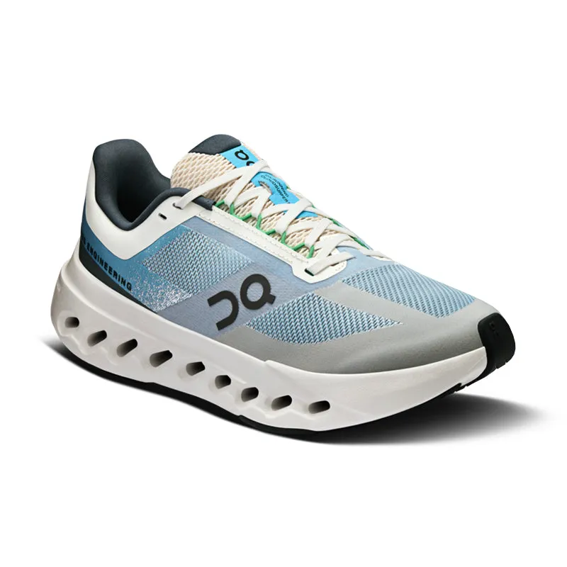 all - season running shoes Grippy Sole Women's Cloudsurfer Next Niagara/White