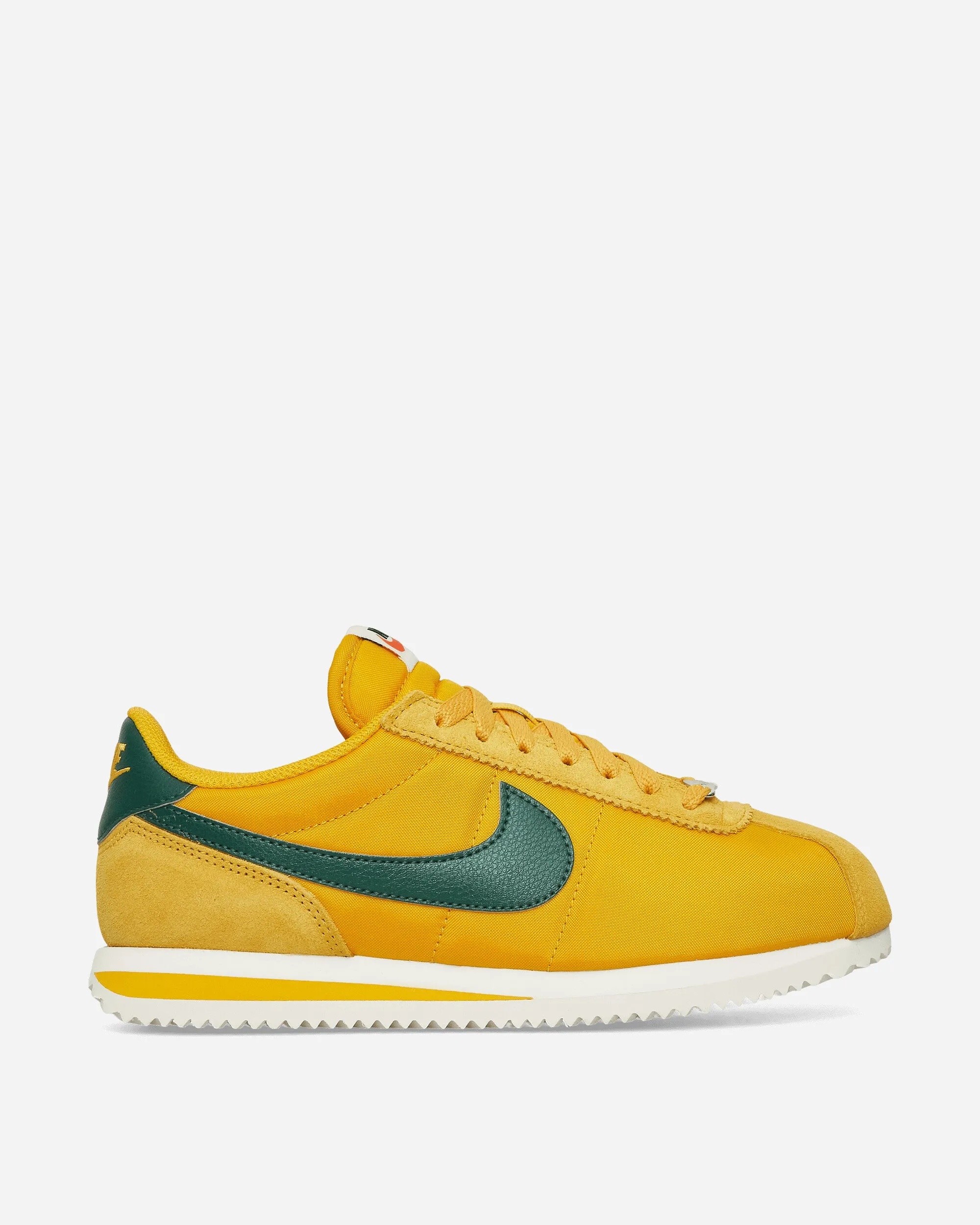 Urban Explorer Multi Directional Flex Women's Cortez Textile Sneakers Yellow Ochre / Gorge Green