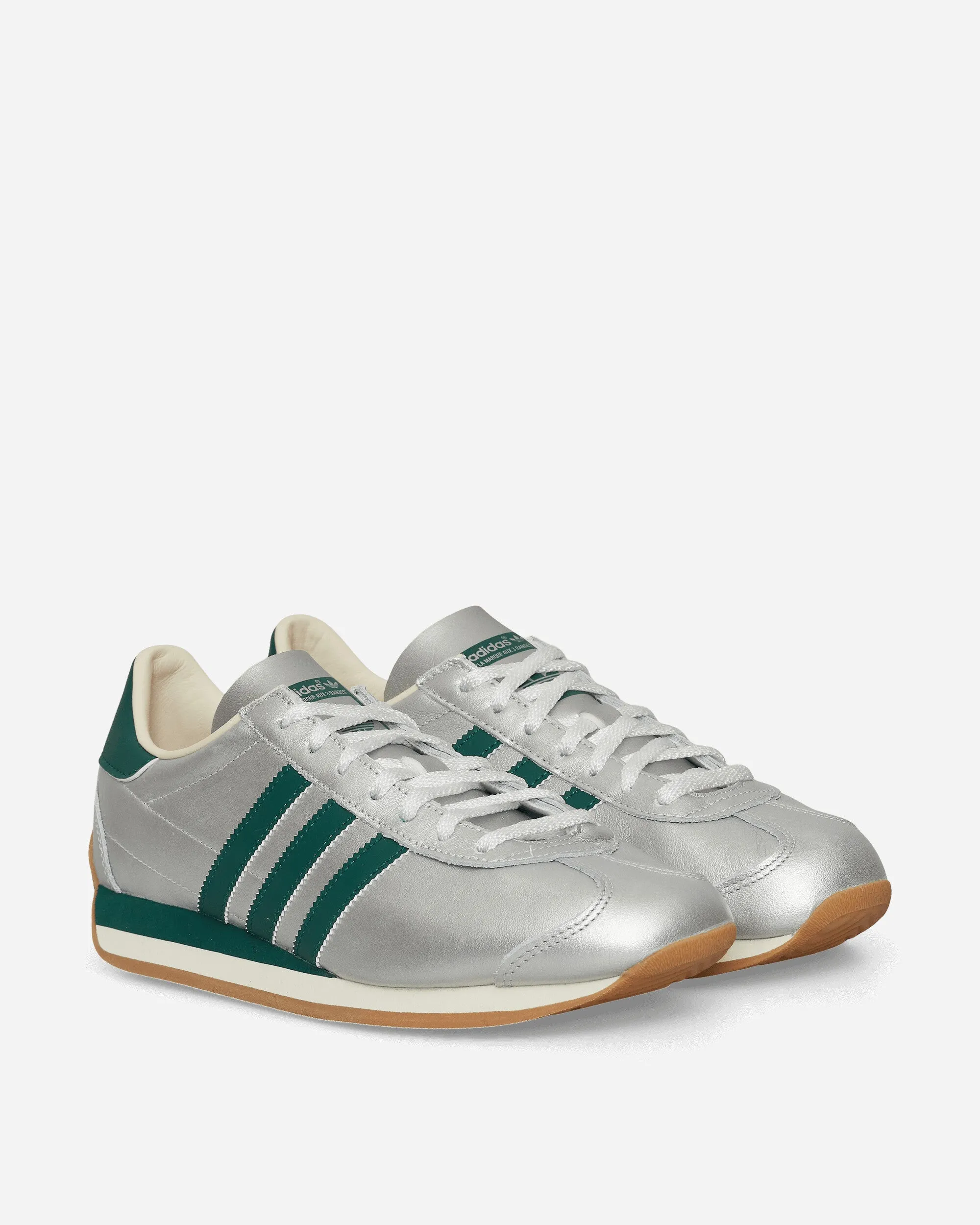 Light Arch Women's Country OG Sneakers Silver Metallic / Collegiate Green