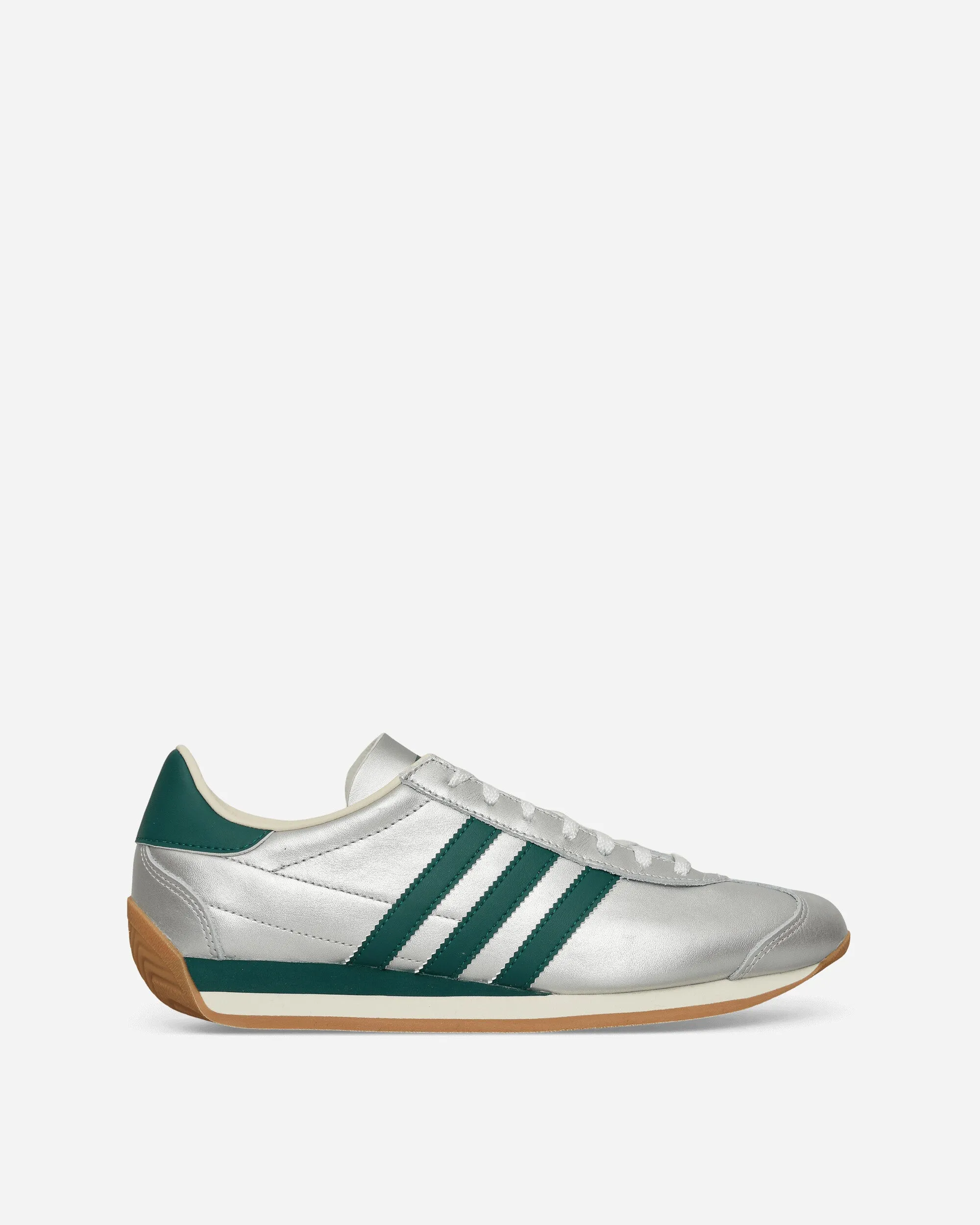 Women's Country OG Sneakers Silver Metallic / Collegiate Green Bounce Walk Push Harder