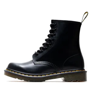 Women's Dr. Martens 1460 Smooth Leather Boot - Black hypoallergenic Zip Up