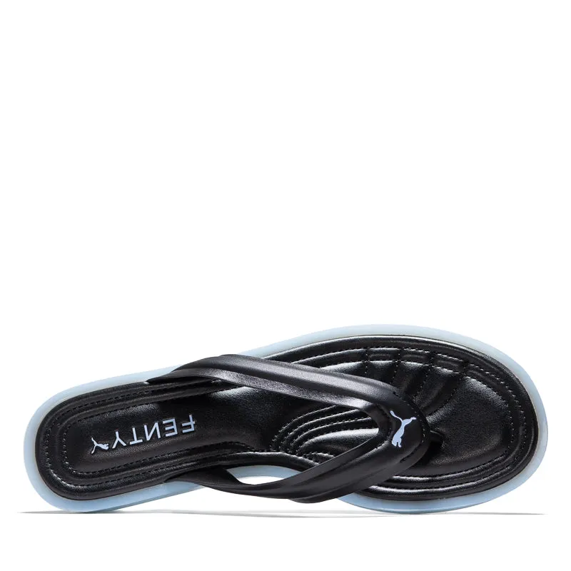 Open Design Flexible Grip Women's Fenty x Puma Cat Cleat L - Black/Haute Tropic