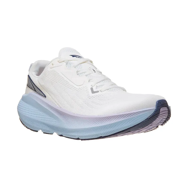 Women's FWD VIA White/Light Blue heat - dissipating running shoes