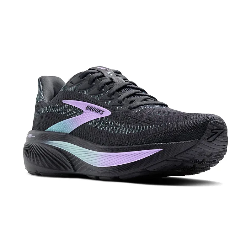 patch - decorated running option Women's Ghost 17 (WIDE) Grey/Clearwater/Purple