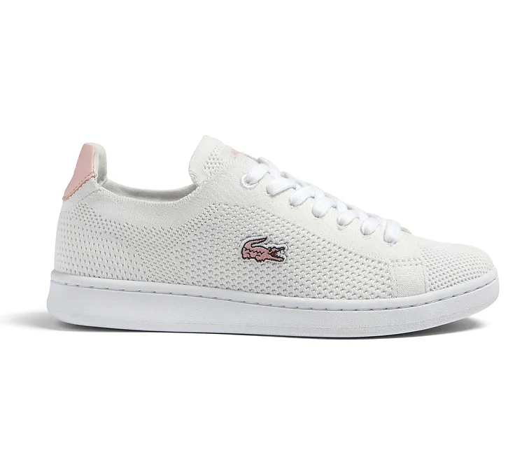 Impact Support Women's Lacoste Carnaby Piquee 123 (White/Pink)