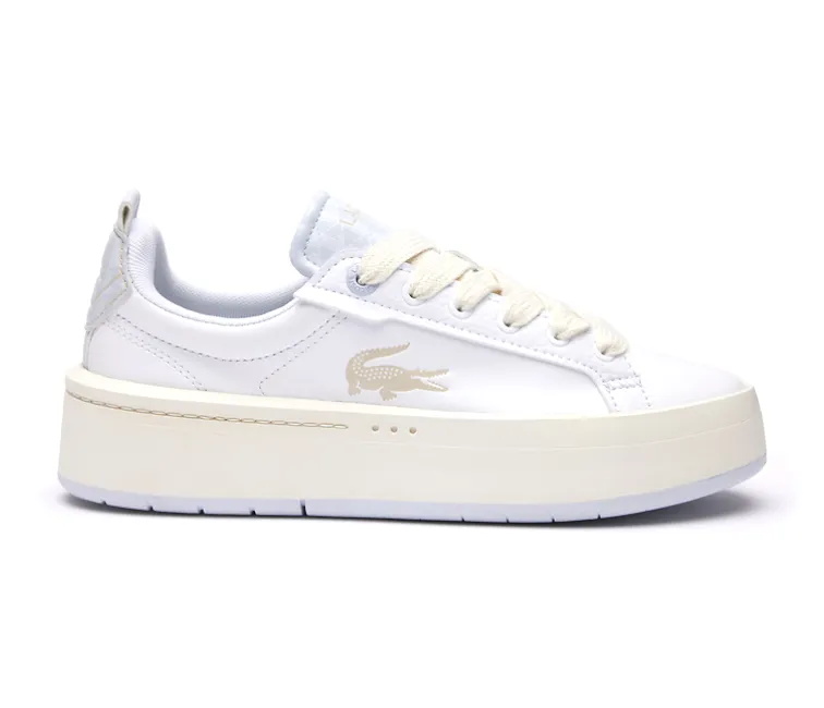 Women's Lacoste Carnaby Platform 223 1 (Light Turquoise) Energy Cushion
