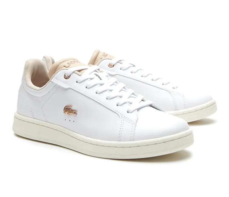 Everyday Motion Women's Lacoste Carnaby Pro 222 4 SFA (White/Off White)