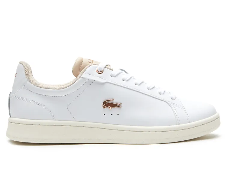 Lace Up Design Women's Lacoste Carnaby Pro 222 4 SFA (White/Off White)
