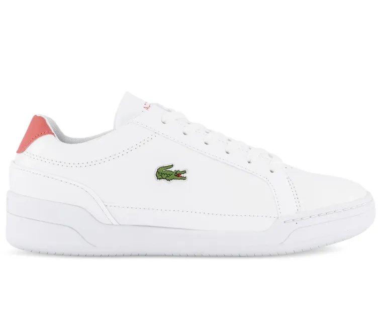 Ventilated Panels Low Profile Design Women's Lacoste Challenge 0121 1 SFA (White/Pink)