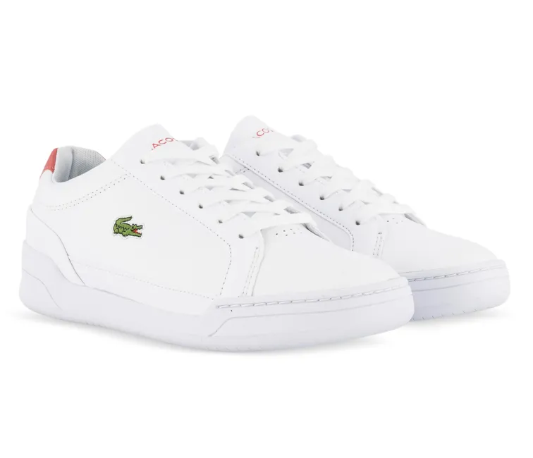 Women's Lacoste Challenge 0121 1 SFA (White/Pink) CanvasUpper