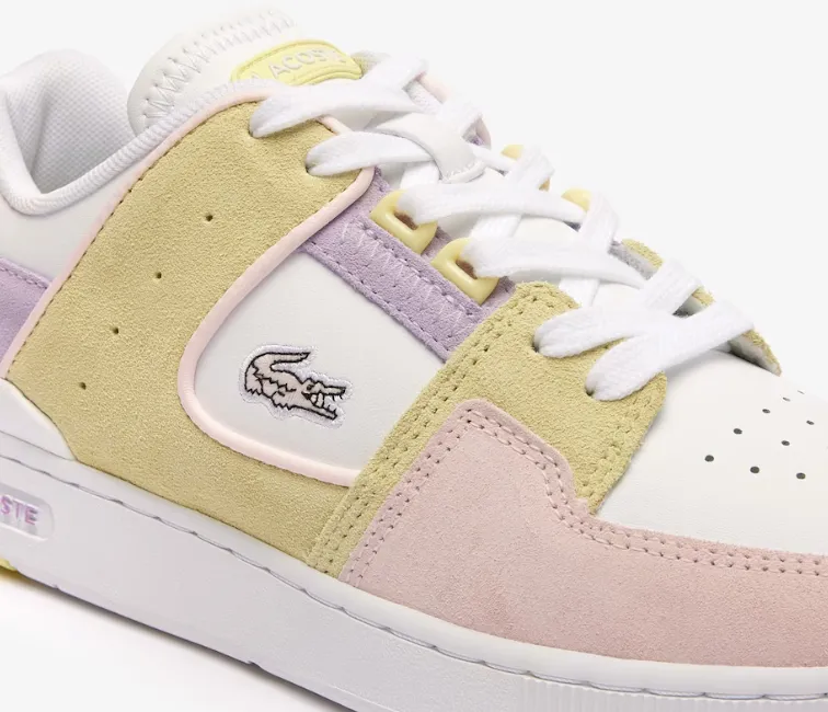 Distinctive Design Women's Lacoste Court Cage 124 1 SFA (Pink/White)