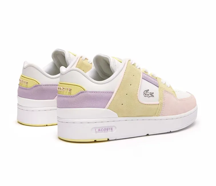 Push Power Women's Lacoste Court Cage 124 1 SFA (Pink/White)