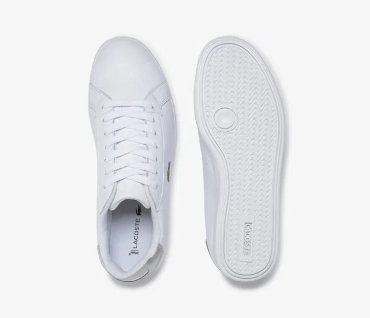 Women's Lacoste Graduate 120 1 (White/Silver) Dual Layer