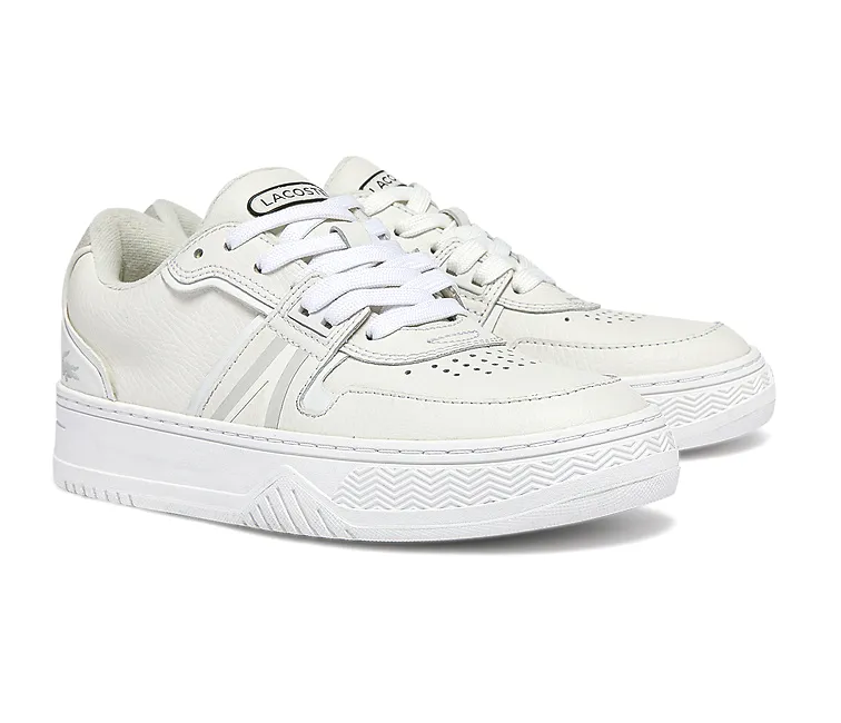 Women's Lacoste L001 0321 SFA (Off White) Flat Sole
