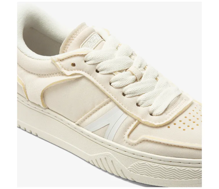 Women's Lacoste L001 Crafted 123 1 SFA (Off White) Comfort Lining Chic Flair