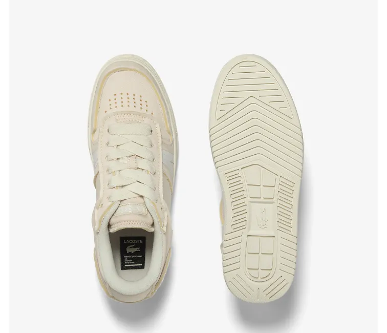 Women's Lacoste L001 Crafted 123 1 SFA (Off White) ToeProtection
