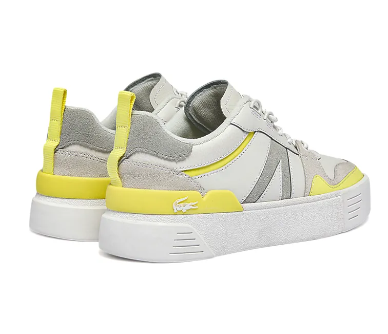 Temperature Regulating 3D printed midsole Women's Lacoste L002 0722 CFA (White/Yellow)