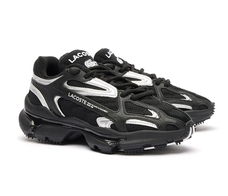 Women's Lacoste L003 2K24 124 1 SFA (Black/Black) Multi Layer Insole Wide Support
