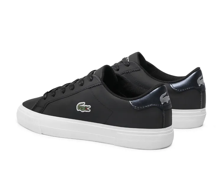 Women's Lacoste Lerond Plus 0521 CFA (Black/White) Unbeatable fit Impact Diffusion System
