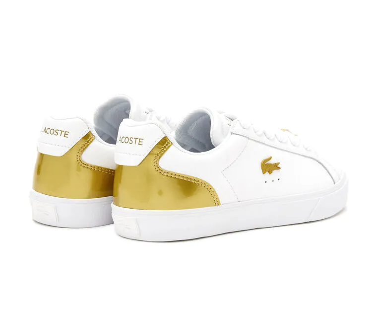 Women's Lacoste Lerond Pro 123 3 (White/Gold) EVA foam